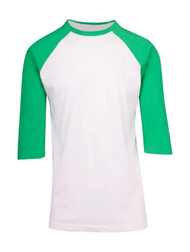 Picture of RAMO, Mens 3/4 Sleeve Raglan Tee